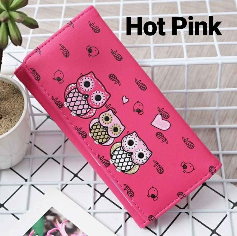 Women's Owl Wallet - Picture 2 of 5